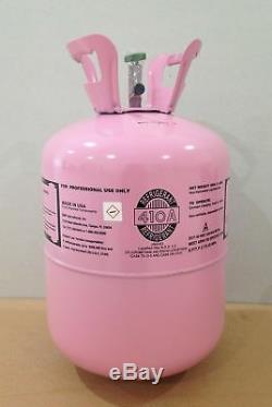 R-410A Refrigerant 25LB Gas Tank New Factory Sealed CYLINDER Made in USA