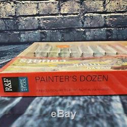 R&F Pigment Sticks RF Handmade Paints Painter's Dozen Sealed Set of 12 USA Made