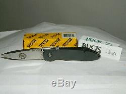 Rare Buck 297 Tempest (25 Made) U. S. Navy Seals Assisted Folding Knife