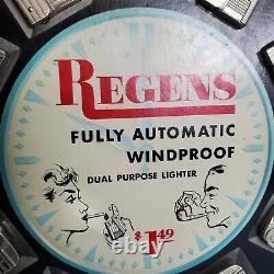 Rare Vintage Regens Rocket Lighter Display NOS Made in the U. S. A. Zippo SEALED
