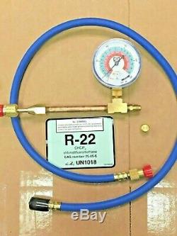 Refrigerant 22, 10 Lb. Can, Made In USA, Factory Sealed, Do-It-Yourself Kit, R22