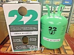 Refrigerant 22, R22, 10 Lb. SEALED, FAST SHIP, Made In USA R-22 A/C