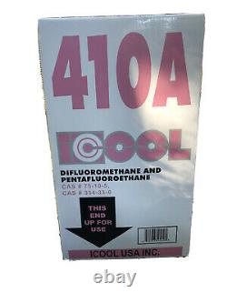 Refrigerant 410A 25lb Factory Sealed MADE IN USA! HVAC Heat Pump R410A Jug New
