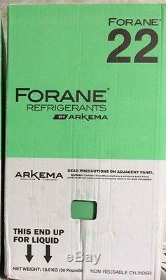 Refrigerant R22 Freon Made In The USA Sealed, 30 Lbs. Free Fast Shipping