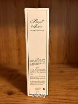Royal Secret SPRAY COLOGNE CONCENTRATED 3.3 Fl Oz / 100 ml Not Sealed Not Used