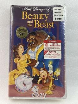 SEALED RARE Beauty and The Beast VHS 1992 Black Diamond Classic USA MADE