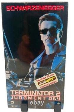 SEALED TERMINATOR 2 VHS Watermark 1991 Carolco Home Video 1st Made ISBN
