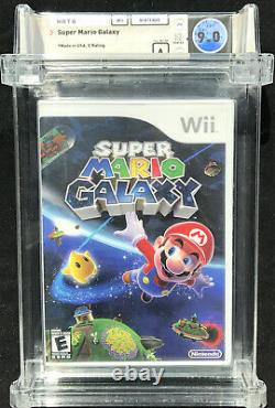 SEALED WATA 9.0 A Super Mario Galaxy Made in USA (Nintendo Wii, 2007)