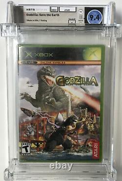 SEALED WATA 9.4 A Godzilla Save the Earth Made in USA (XBOX, 2004)