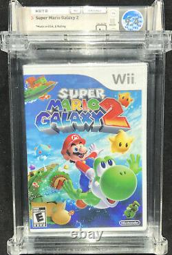SEALED WATA 9.4 A+ Super Mario Galaxy 2 Made in USA (Nintendo Wii, 2010)