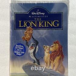 SEALED Walt Disney The Lion King VHS 1994 Masterpiece Collection #2977 USA MADE