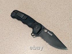 SOG USA Made Seal XR Tactical Folding Knife Black GRN S35VN 12-21-02-57 $297
