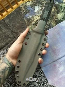 SOG elite largest version off the seal lineup with USA made kydex sheath
