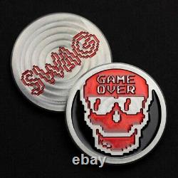 SWAG GOLF GAME OVER Ball Marker NEW IN SEALED BAG MADE IN USA