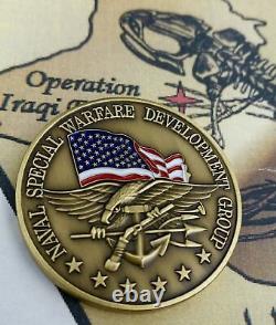Seal Team Six 6 Challenge Coin Devgru / Ussocom U. S. Navy Genuine USA Made