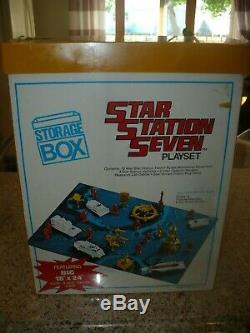 Sealed Louis Marx Toys 1978, 4115 Star Station Seven Playset, Made In The USA