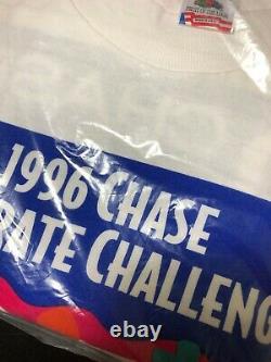 Sealed Vintage 1996 Chase Corporate Challenge White Graphic Tee Size XL USA Made