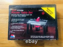Sears Craftsman Router Table Set #925474 NEW SEALED IN BOX MADE IN USA