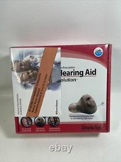 Simply Soft Smart Touch Hearing Aid Made in the USA, Factory Sealed Left Ear