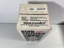 Sinkmaster Bone Crusher 1/2 HP Model 550 Disposer USA Made Brand New Sealed