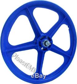 Skyway 20 TUFF WHEELS II old school bmx sealed Mags BLUE Made in the USA Retro