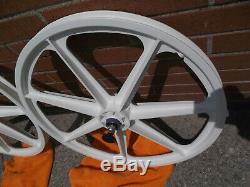 Skyway Tuffwheel 24 White New in the box never mounted USA Made sealed bearing