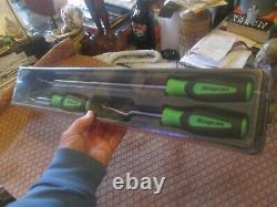 Snap on trim pad tool set extreme green 3 piece set new and sealed made in usa