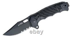 Sog Seal Xr Blackout Folding Tactical Pocket Knife #12-21-05-57 Made In USA