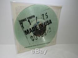 Sonic Youth Made In USA LP Vinyl New and Sealed