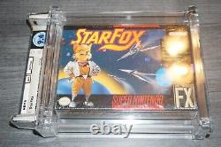 Starfox (Super Nintendo SNES) Wata 9.4 A+ NEW Sealed Star Fox Made In Japan