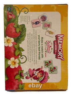 Strawberry Shortcake Edition Memory Game Made in USA Sealed New in Box by Hasbro