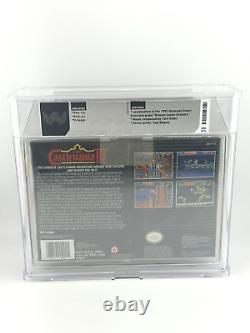 Super Castlevania IV SUPER NINTENDO SNES SEALED GRADED WATA 9.4 A+ Made In Japan