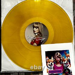 Taylor Swift YELLOW ONE FOR THE SWIFTIES Live Import 200 MADE Vinyl in the USA