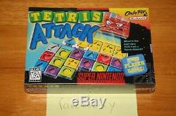 Tetris Attack (Super Nintendo SNES) NEW SEALED V-SEAM 1ST PRINT MADE IN JAPAN NM