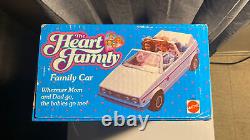 The Heart Family Car Volkswagen Vintage 1984 Mattel Sealed Box Made In USA
