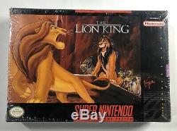 The Lion King Super Nintendo SNES BRAND NEW Factory Sealed Made In Japan