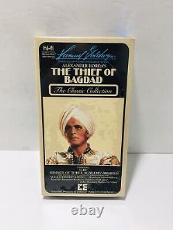 The Thief Of Baghdad (VHS, 1987) New Sealed Hi-Fi MADE IN USA NOT RATED Goldwyn