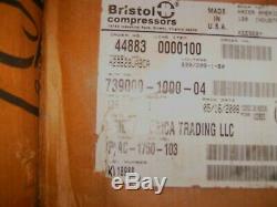 USA Made BRISTOL freon r 22 refrigerant COMPRESSOR FACTORY AIR SEALED New box