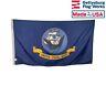 U. S. Navy Flag with Official Seal Durable All Weather Nylon Made in the USA