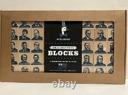 Uncle Goose Presidential Blocks 45 Embossed Wood Blocks Made In USA NEWithSEALED