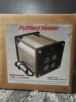 Urethane Heater 4 Hole AC POWERED PURfect Heater Made in USA New in Box Sealed
