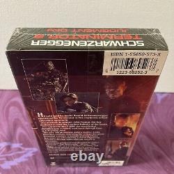 VHS Terminator 2 Sealed Watermark 1991 Carolco Home Video 1st Made ISBN