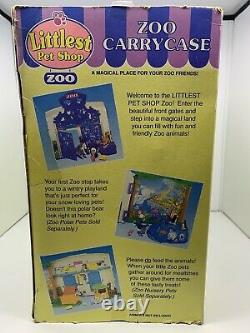 VTG Littlest Pet Shop ZOO Carry Case Kener Hasbro Made in USA BRAND NEW SEALED