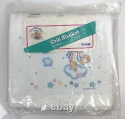 VTG RIEGEL Teddy Beddy Bear Friend Baby Crib Blanket 36x45 New Sealed USA Made