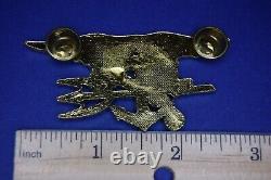 Very Rare Philippine or Korean Made U. S. Navy SEAL Trident Insignia 1970's 80's