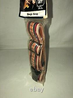 Vintage 1960-'70's NOS Ace Banjo Strap #1312 SEALED Original Package Made in USA