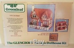 Vintage Greenleaf The GLENCROFT Wooden Dollhouse Kit 1983 USA Made NEW & SEALED