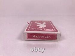 Vintage Playboy Bunny Playing Cards Red Ak 7206 Sealed Nos Made In USA