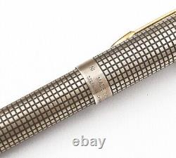 Vintage Silver Pen Parker 75 Sealed Silver Made In USA With Its Box