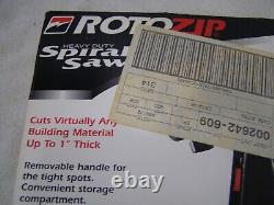 Vintage USA MADE! NOS Heavy Duty RotoZip Spiral Saw in Original Sealed Box